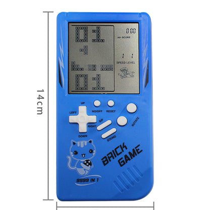 Przenośna konsola do gry Tetris w stylu retro
